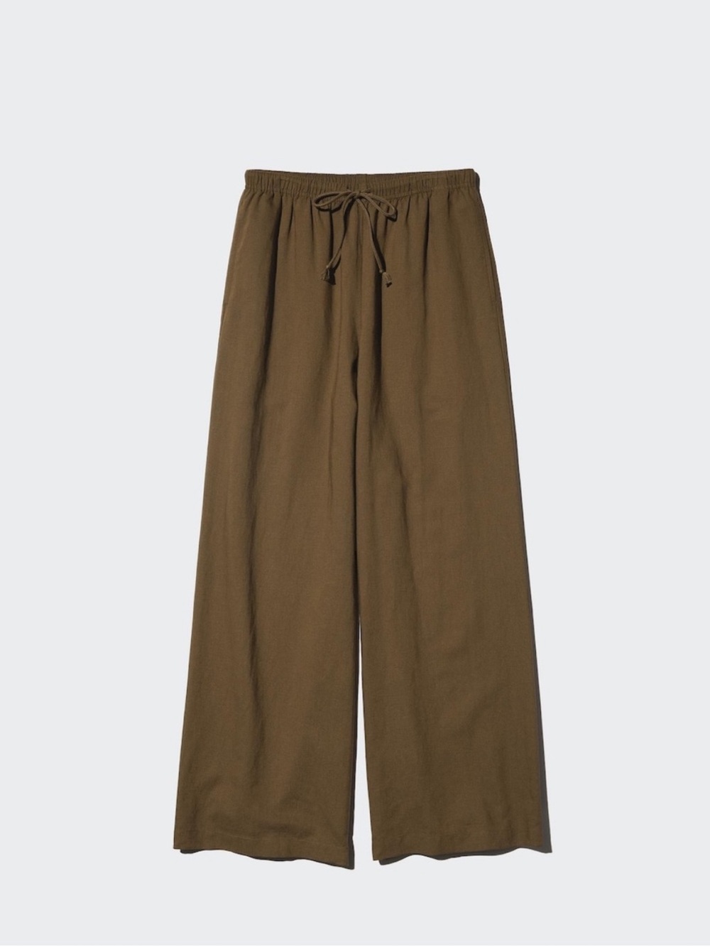 Uniqlo Linen Blend Easy Pants - Picture 2 of 4